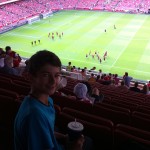 The stadium is only 5 years old. The seating tiers look exactly the same as AT&T Park. These would be upper reserved seats at AT&T.